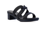 Gold Soraya Triple-Strap sandal top — swappable strap design