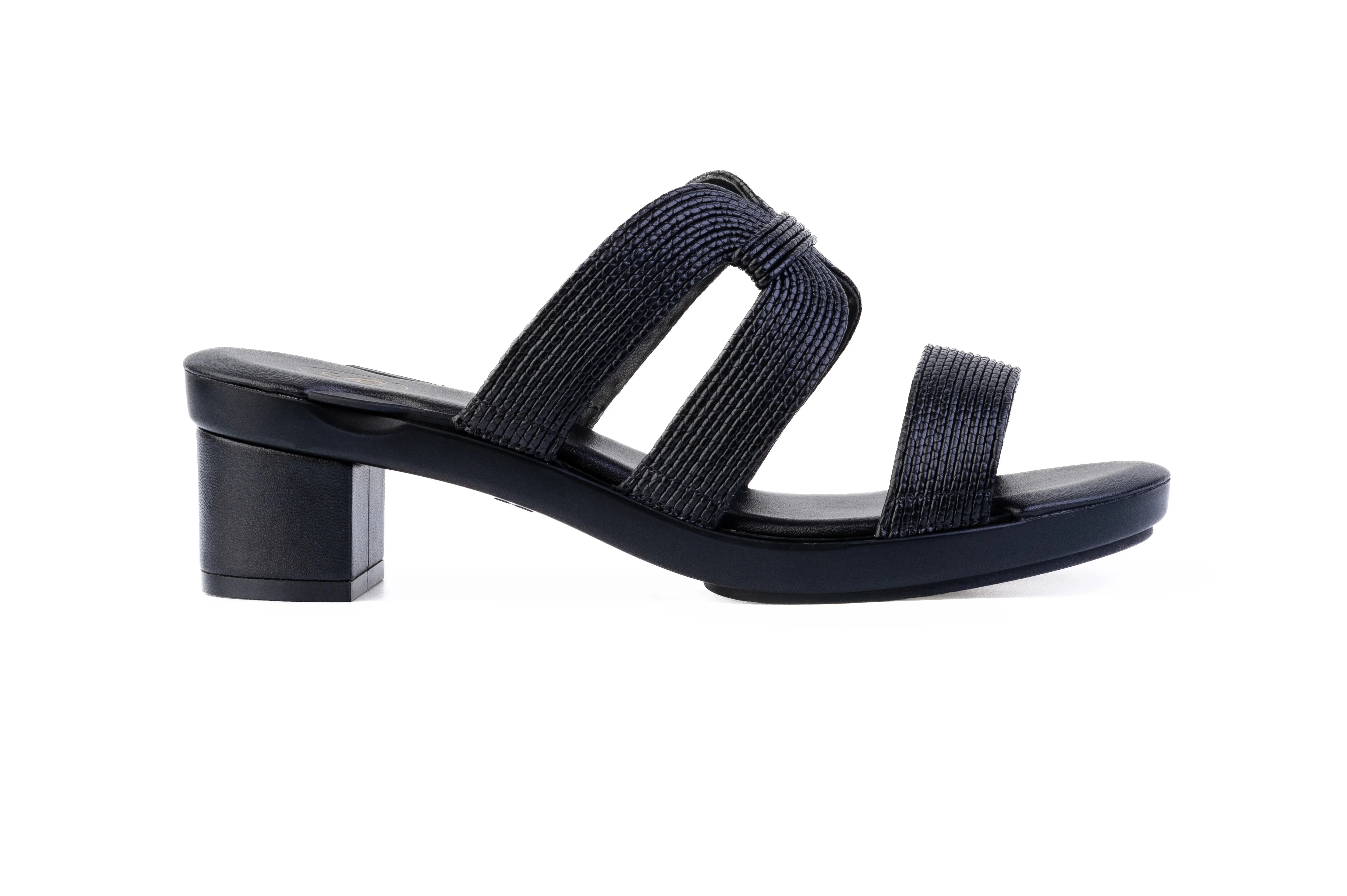 Gold Soraya Triple-Strap sandal top — Sole Mate modular sandals