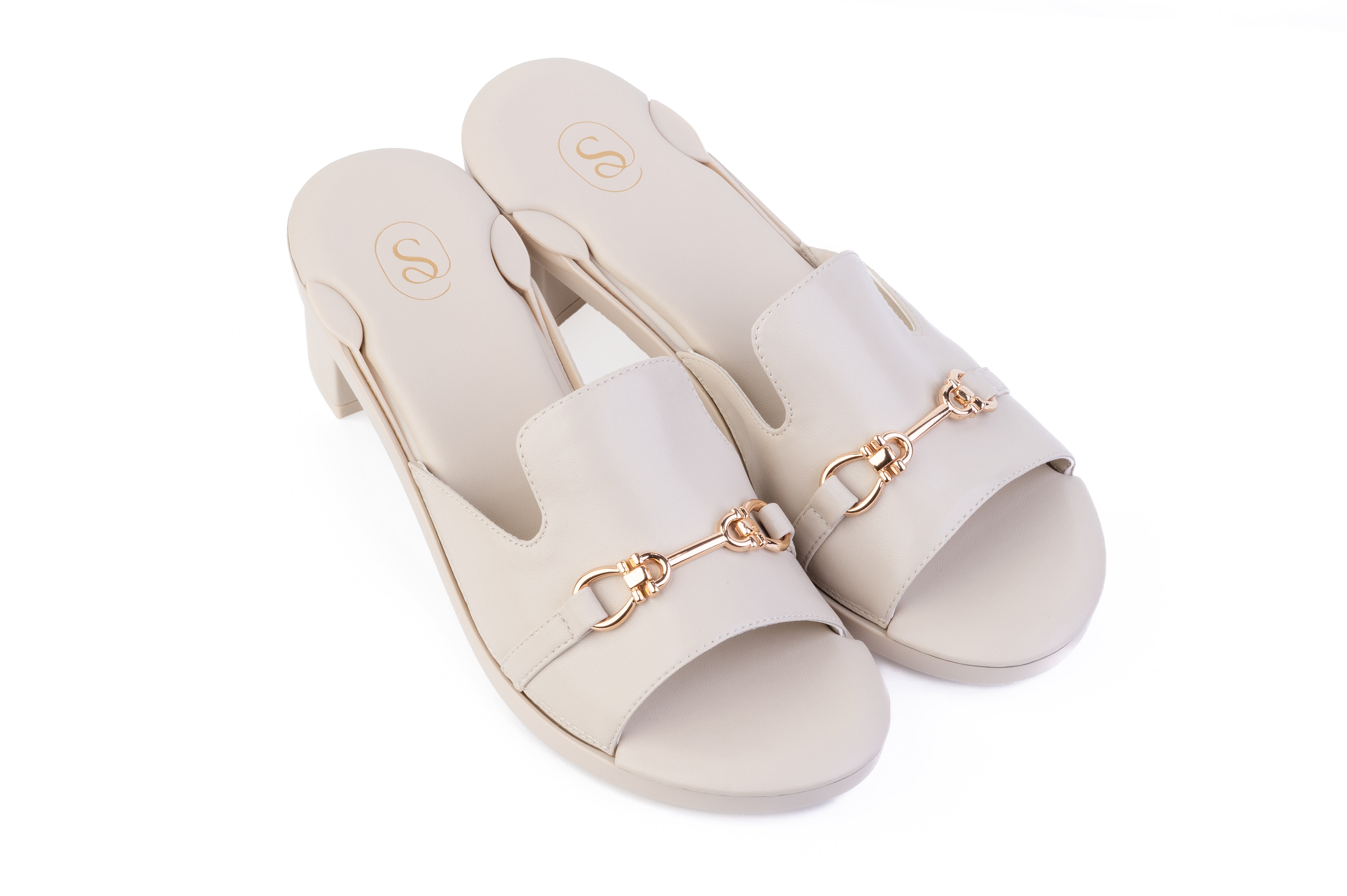 Black Oriya Loafer sandal top — Sole Mate modular sandals