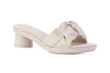 Black Rolla Kitten Heel — swappable sandal base by Sole Mate