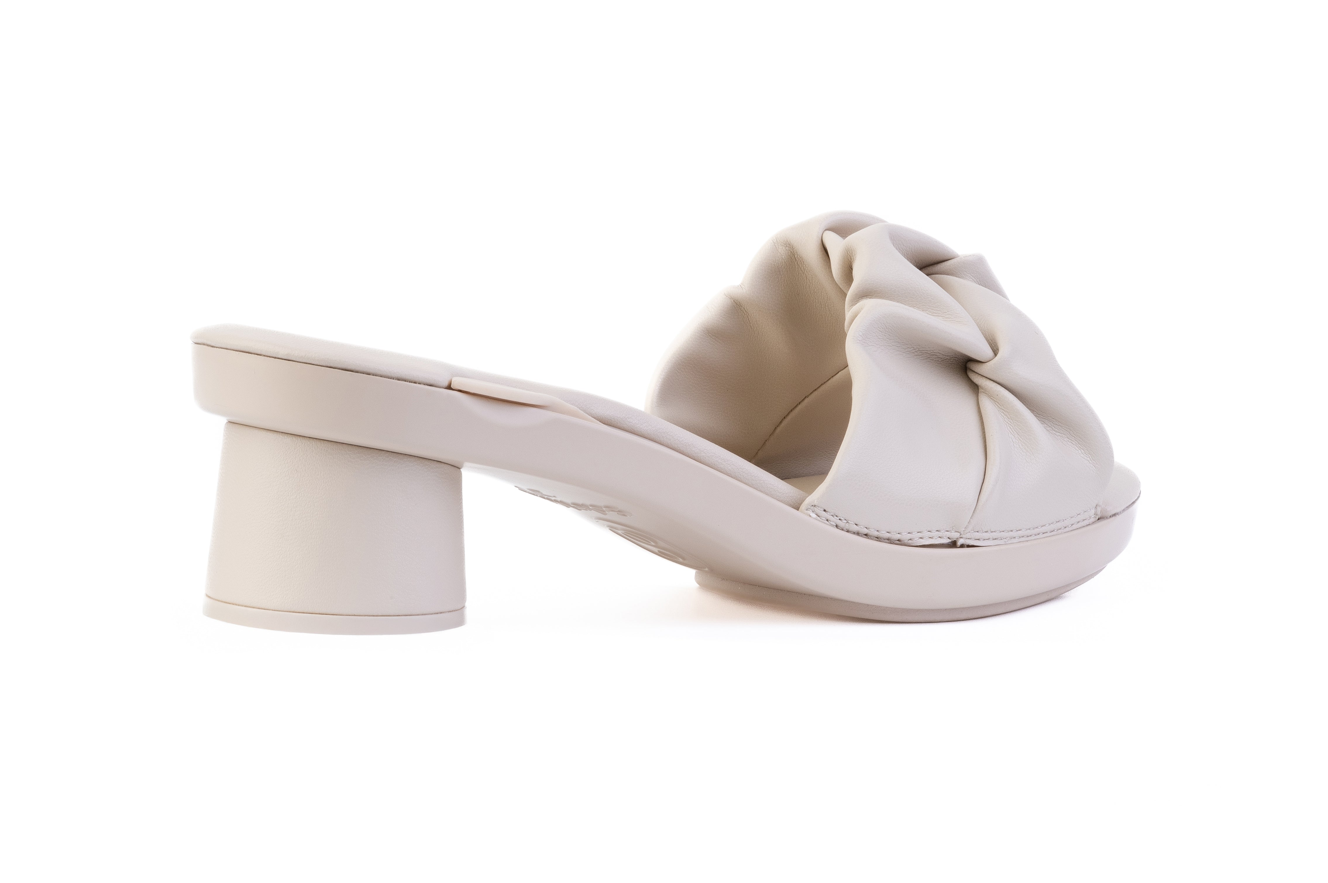 Black Rolla Kitten Heel sandal base — memory-foam comfort