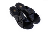 Sole Mate SoftSquare Base styled with Tania Knot Top — modular sandals