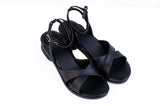 Brown Daya Cross-Strap sandal top — Sole Mate modular sandals