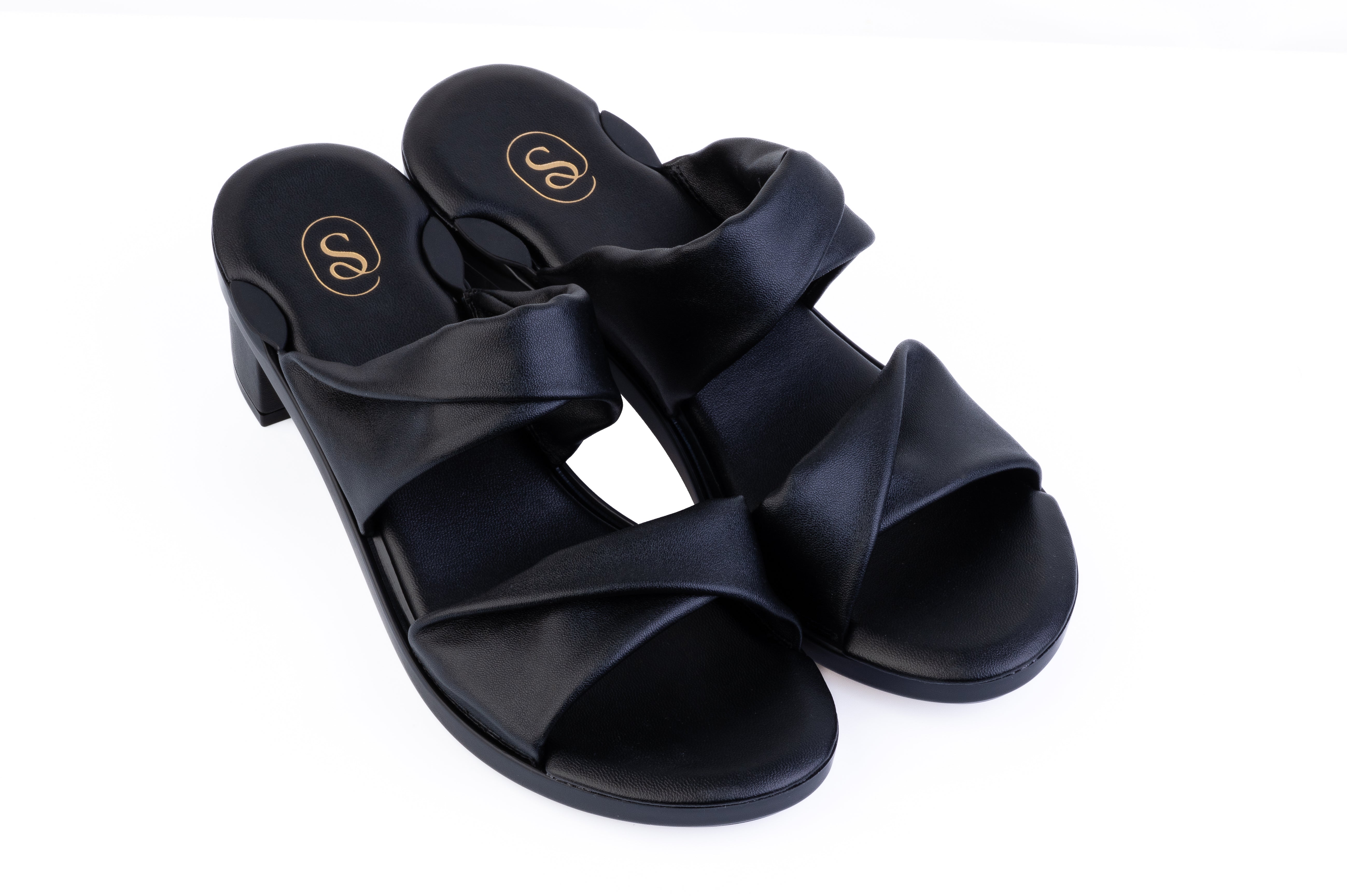 Almond Alma Crisscross sandal top — Sole Mate modular sandals
