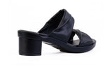 Almond Alma Crisscross sandal top — swappable strap design