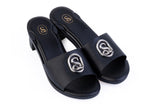 Beige Solen Slide sandal top — Sole Mate modular sandals
