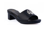 Solen Slide sandal top in Beige — interchangeable design