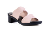 Almond Alma Crisscross sandal top — Sole Mate modular sandals