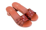 Black Harmonia Woven sandal top — Sole Mate modular sandals