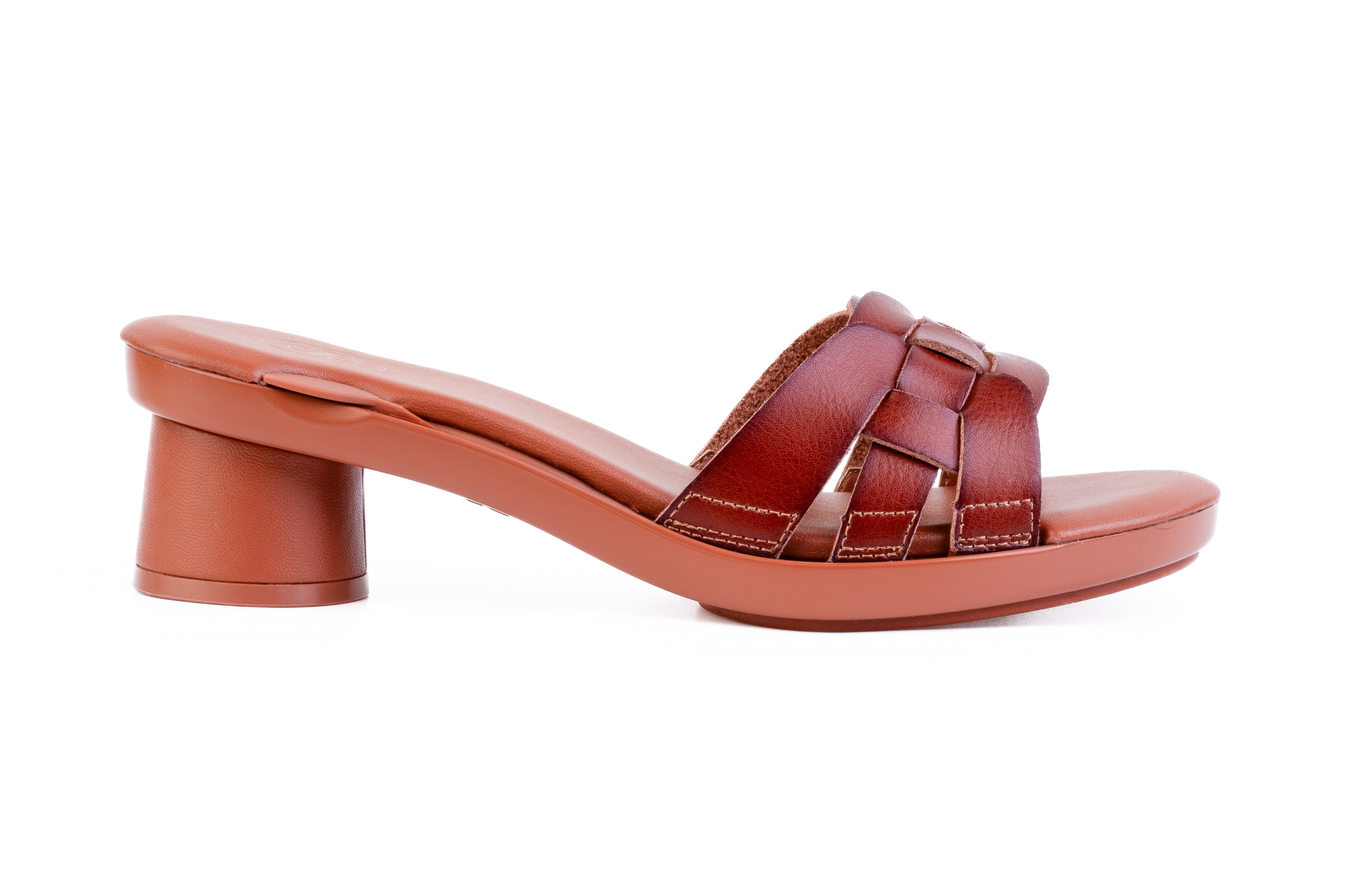 Black Harmonia Woven — snap-on sandal top by Sole Mate