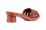 Harmonia Woven sandal top in Black — interchangeable design