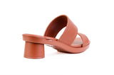 Black Vani Padded sandal top — swappable strap design
