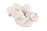 Black Vani Padded sandal top — Sole Mate modular sandals