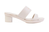 Black Vani Padded — snap-on sandal top by Sole Mate