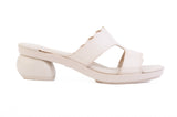 Brown Estrella Scalloped — snap-on sandal top by Sole Mate