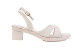 Daya Cross-Strap sandal top in Brown — interchangeable design