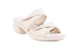 Almond Alma Crisscross — snap-on sandal top by Sole Mate