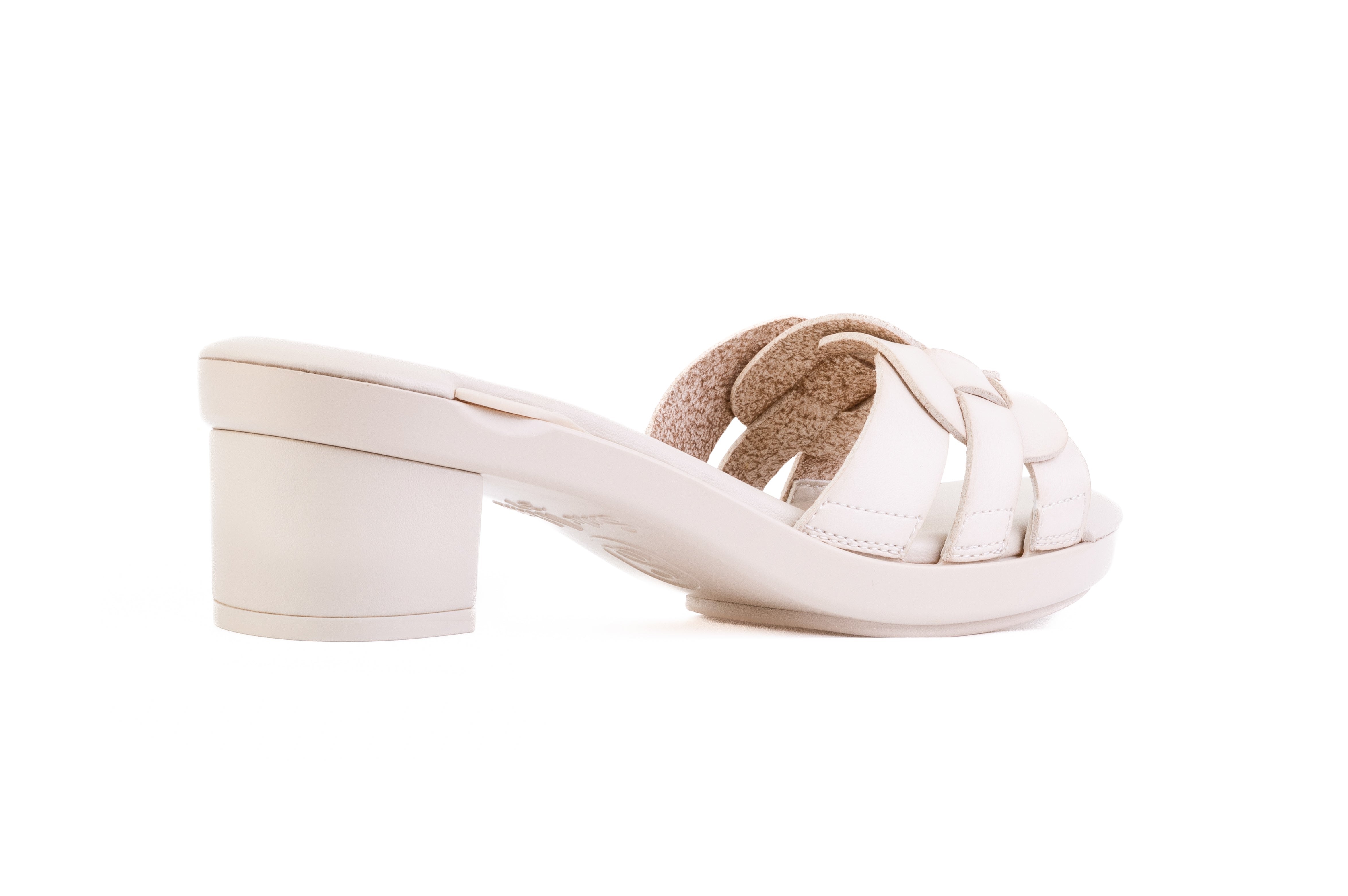 Black Harmonia Woven — snap-on sandal top by Sole Mate