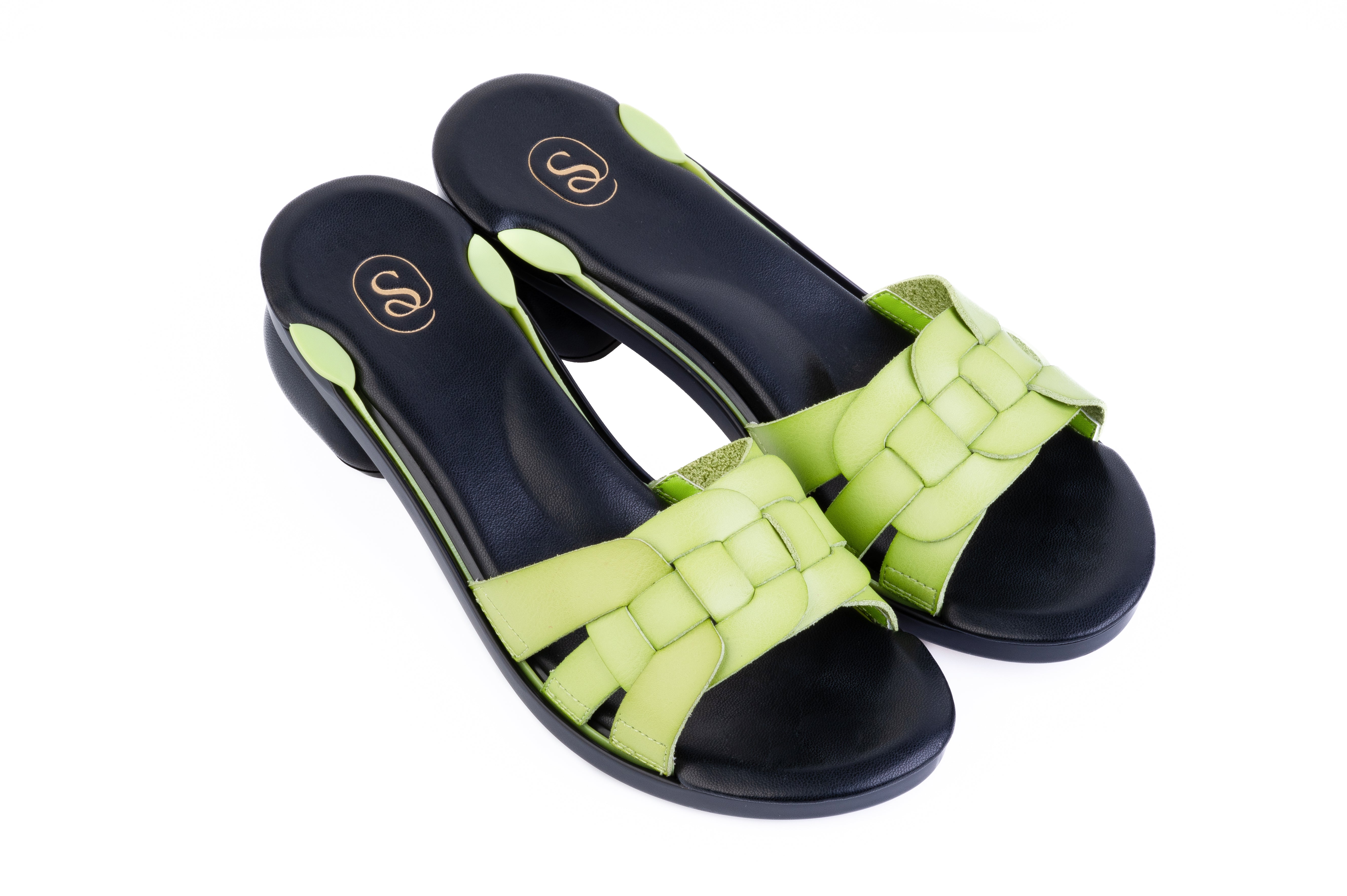Black Harmonia Woven sandal top — Sole Mate modular sandals