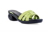 Harmonia Woven sandal top in Black — interchangeable design