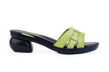Black Harmonia Woven — snap-on sandal top by Sole Mate