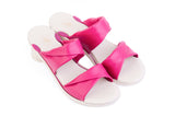 Almond Alma Crisscross — snap-on sandal top by Sole Mate