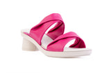 Almond Alma Crisscross sandal top — swappable strap design