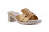 Black Oriya Loafer sandal top — Sole Mate modular sandals