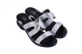 Soraya Triple-Strap sandal top in Gold — interchangeable design