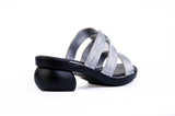 Gold Soraya Triple-Strap sandal top — Sole Mate modular sandals