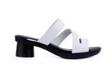 Black Rolla Kitten Heel heel base — Sole Mate modular sandals