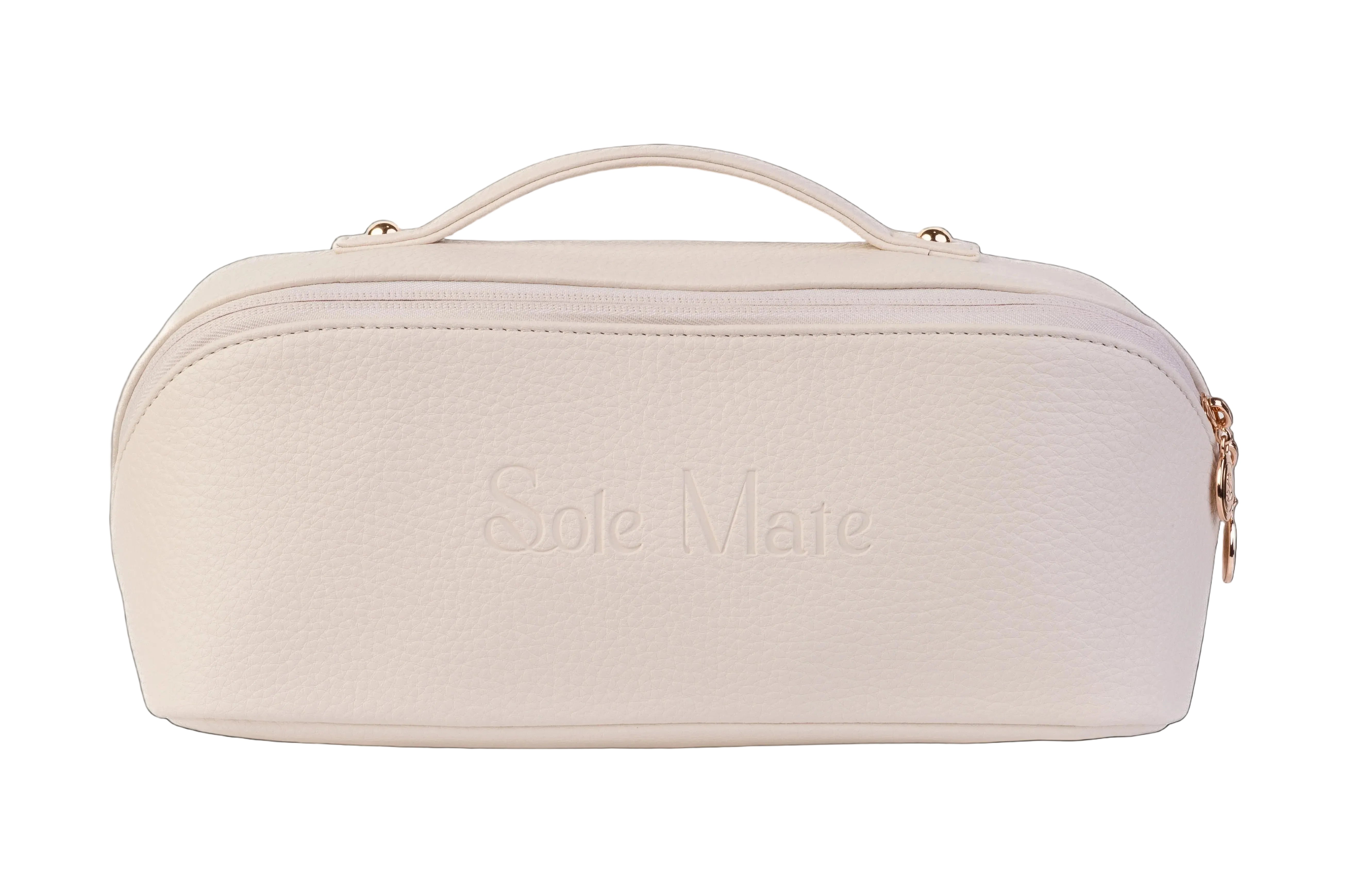Sole Mate modular Clutch in Beige — sandal travel organizer