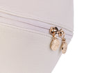 Beige Sole Mate Travel Clutch — modular sandal organizer bag