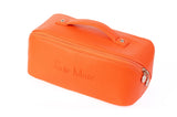 Orange Sole Mate Travel Clutch — modular sandal organizer bag