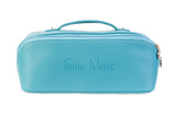 Sole Mate Travel Clutch in Beige — interchangeable sandal carry case