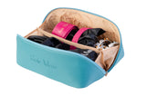 Beige Sole Mate Travel Clutch — modular sandal organizer bag