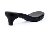Beige Svelte Kitten Heel — swappable sandal base by Sole Mate