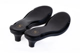 Black Svelte Kitten Heel heel base — Sole Mate modular sandals