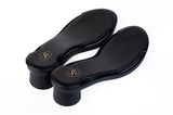 Black Rolla Kitten Heel sandal base — memory-foam comfort