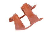 Almond Alma Crisscross sandal top — swappable strap design