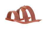 Brown Soraya Triple-Strap sandal top — Sole Mate modular sandals