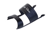 Black Vani Padded sandal top — swappable strap design