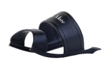 Black Vani Padded — snap-on sandal top by Sole Mate
