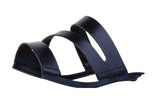 Orange Aloura Triple-Strap sandal top — Sole Mate modular sandals