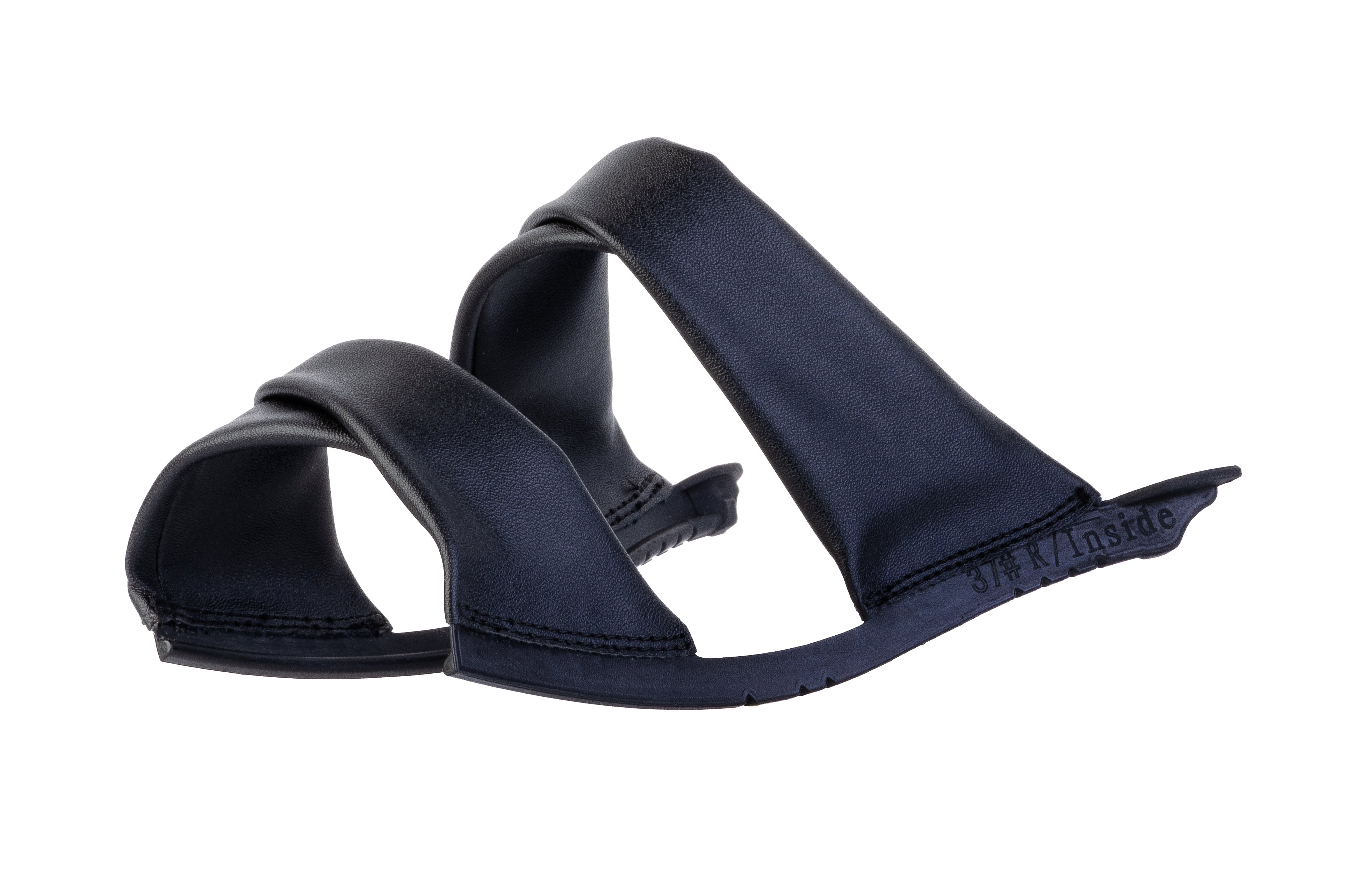 Black Alma Crisscross sandal top — Sole Mate modular sandals