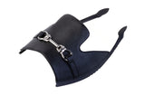 Oriya Loafer sandal top in Black — interchangeable design