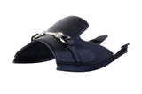 Black Oriya Loafer sandal top — Sole Mate modular sandals