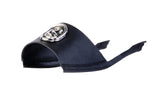 Black Solen Slide sandal top — Sole Mate modular sandals