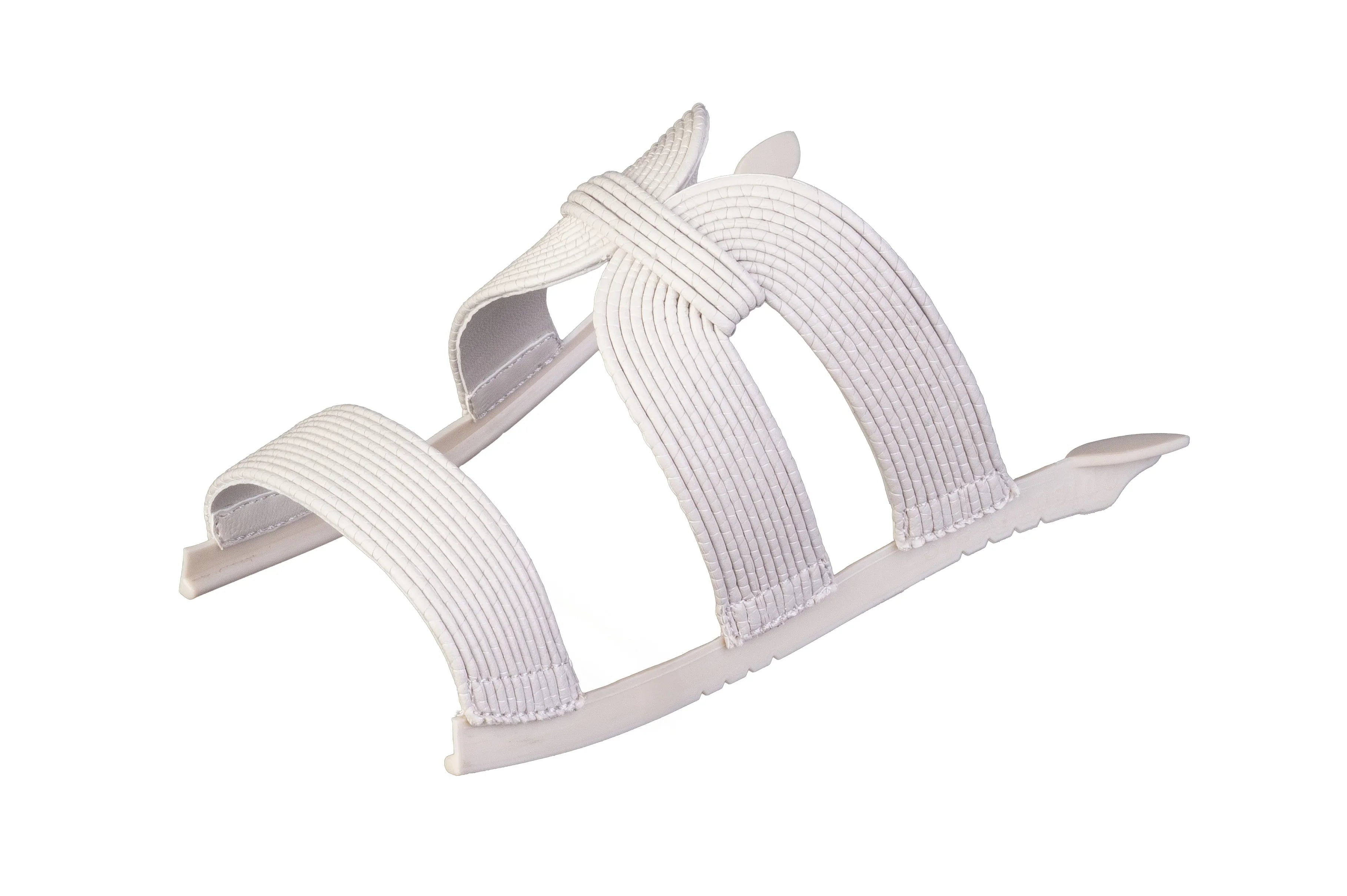 Gold Soraya Triple-Strap sandal top — Sole Mate modular sandals