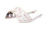 Beige Harmonia Woven sandal top — Sole Mate modular sandals